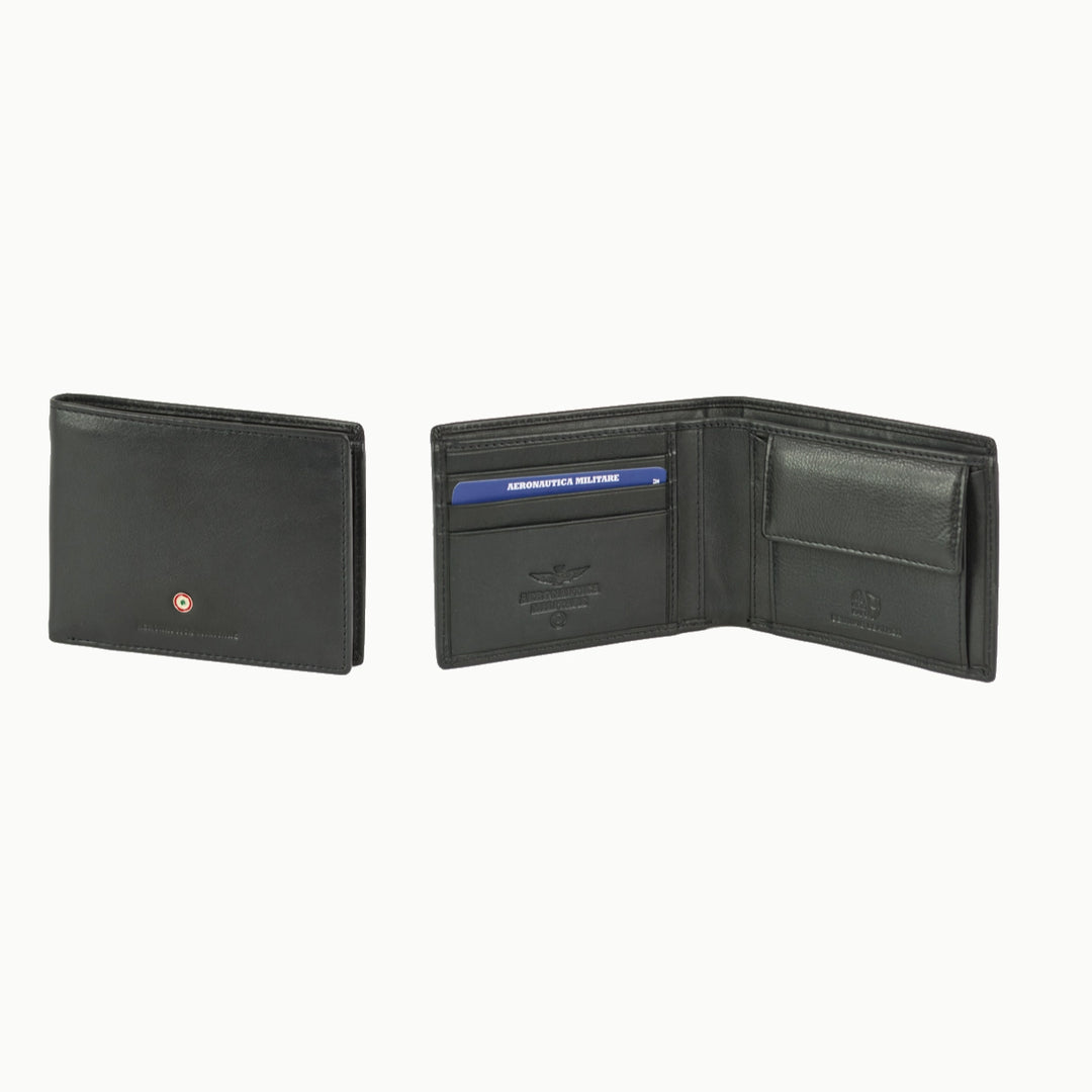 Wallet with coin holder New Plate line