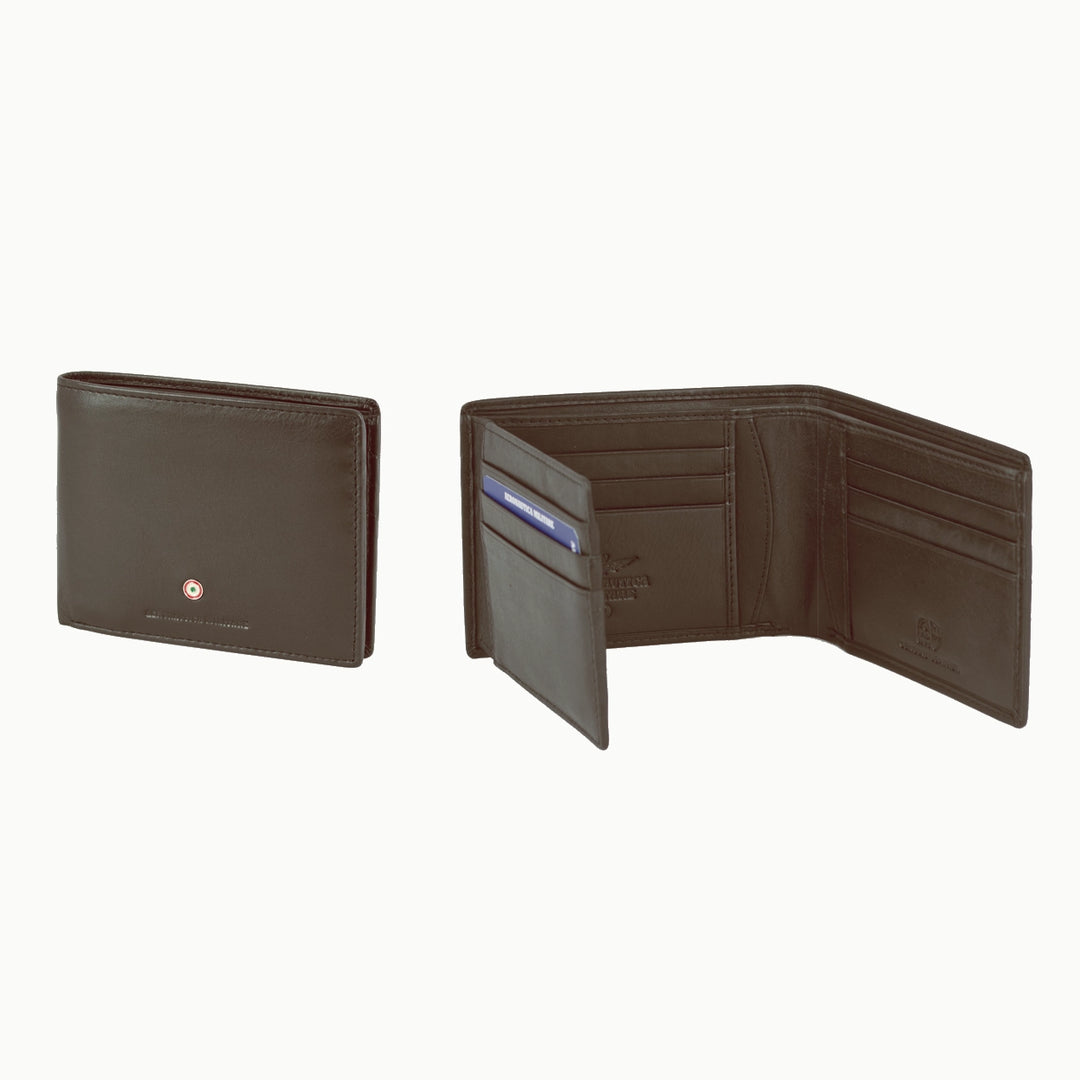 Wallet with flap New Plate line