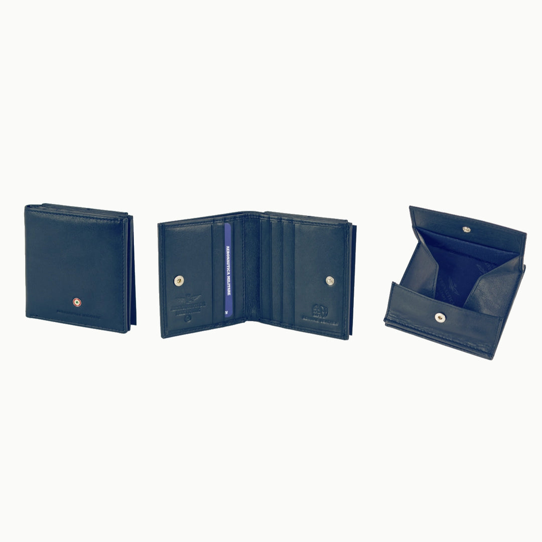 Portefeuille vertical avec porte-monnaie ligne New Plate