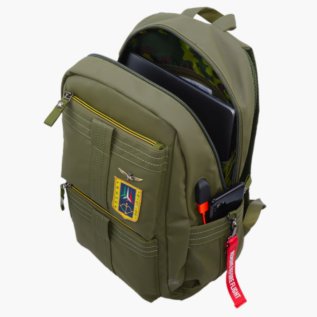 Aeronautica Militaria Sac à dos technique Porte PC Flèches AM345-AN