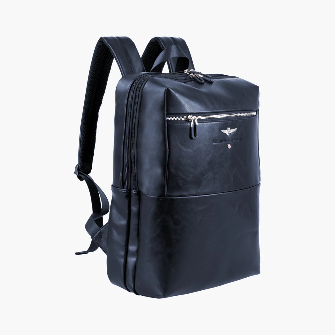 Aeronautica Militare Herren-PC-Rucksack Performance-Linie AM564-BL