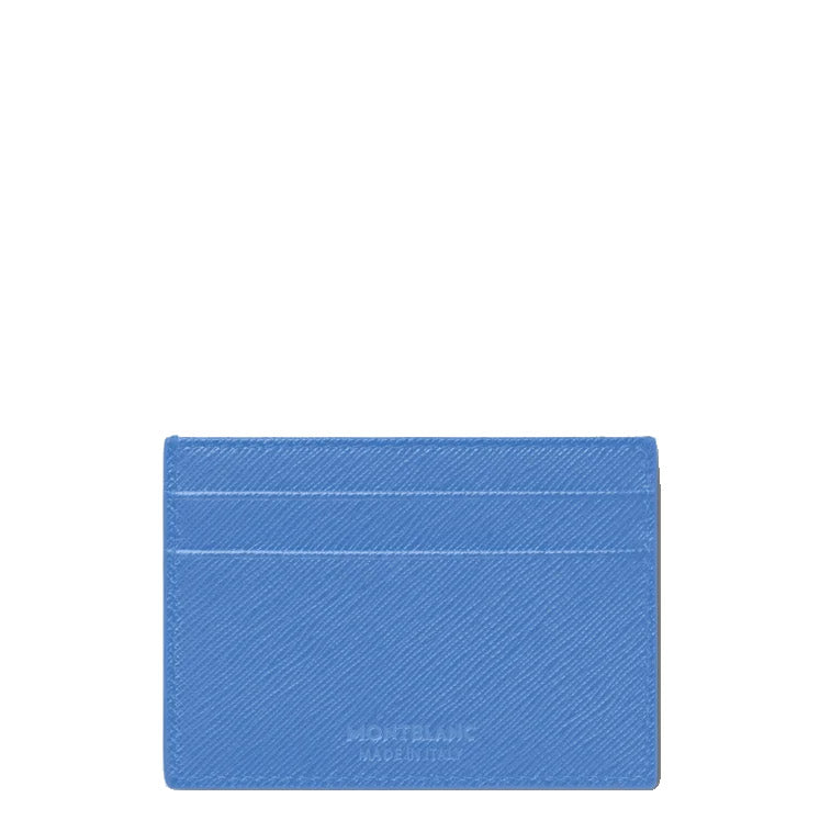 Montblanc Card Card 5 Sartorial Dusty Blue 198245 Compartimenten