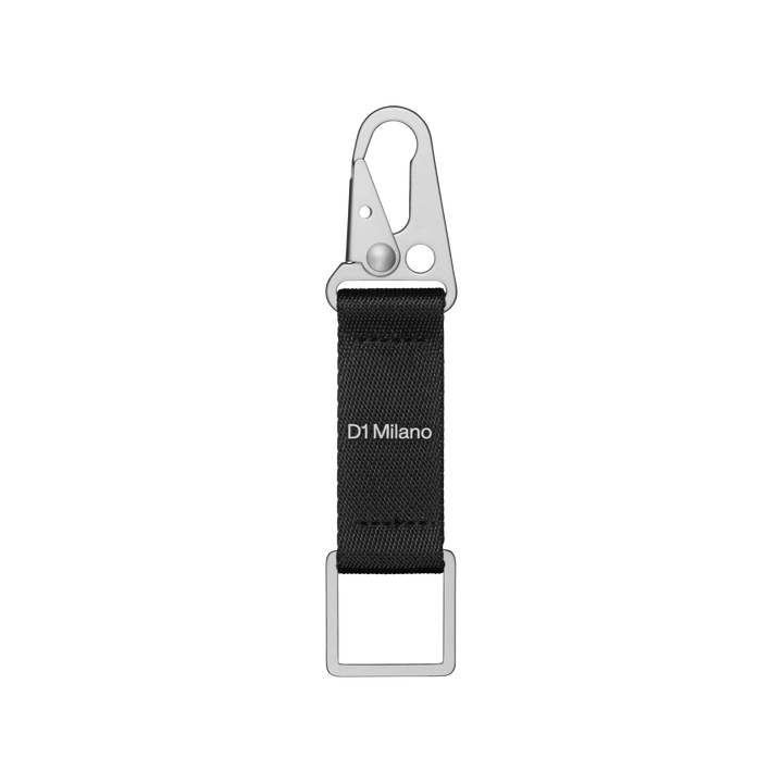D1 Milano Zwart D1-Sleutelhanger BLXU01