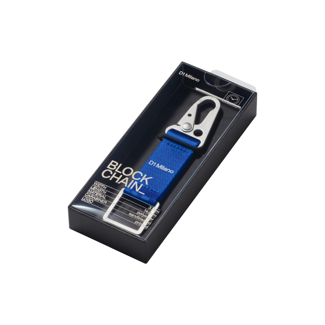 D1 Milano Bleu D1-Porte-clés BLXU07