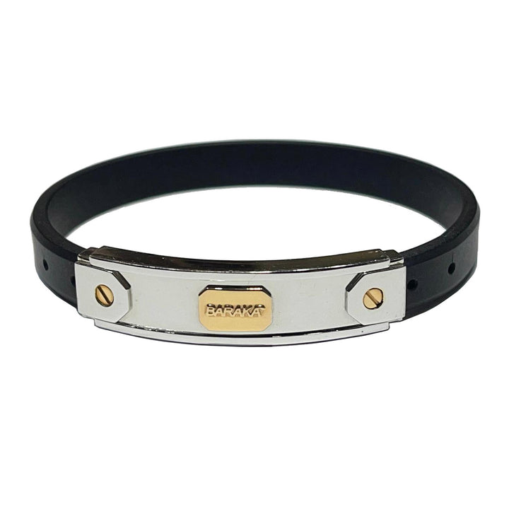 Barakà set armband verken goudwit 18kt caucciù br21047