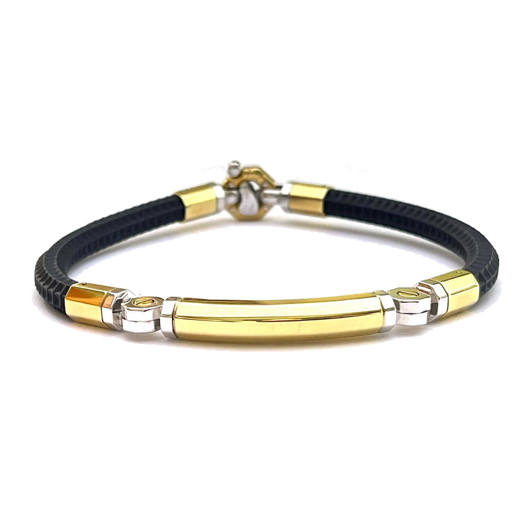 Barakà Gold Armband 18KT Caucciù BR210700