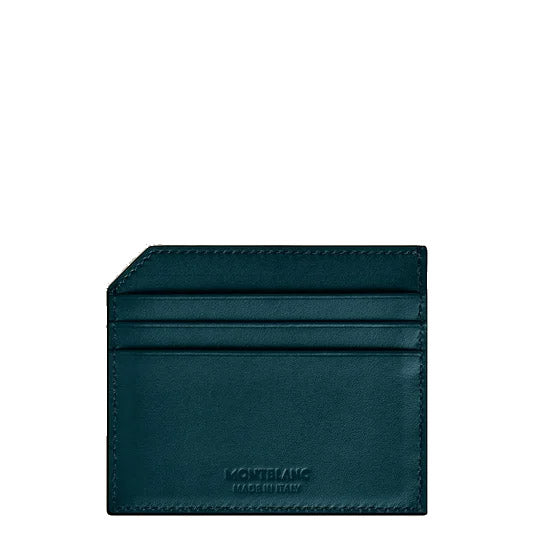 Montblanc Card Holder 6 Compartments Soft Blue Legion 198755