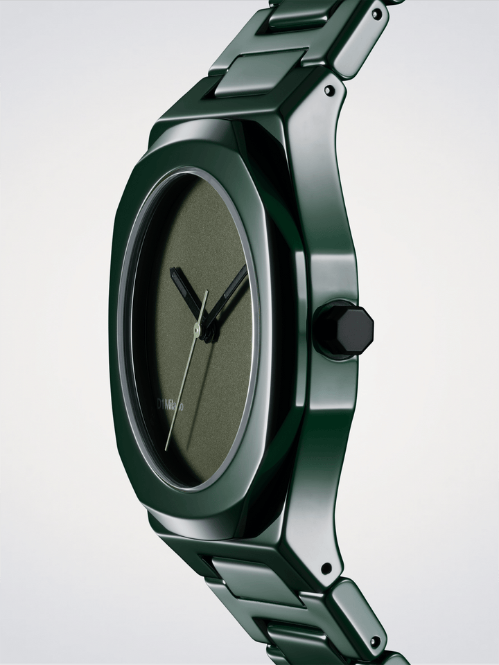 D1 Milano Pure Green Ceramic 37 mm D1-CEBU04
