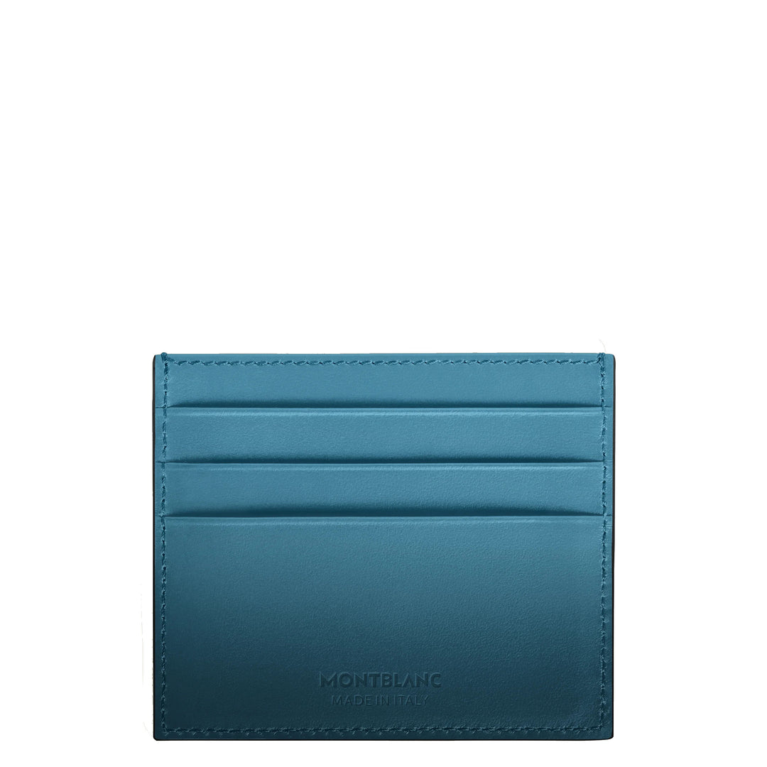 Montblanc Kartenhalter 6 Fächer Meisterstück Gradient rauchblau 199268