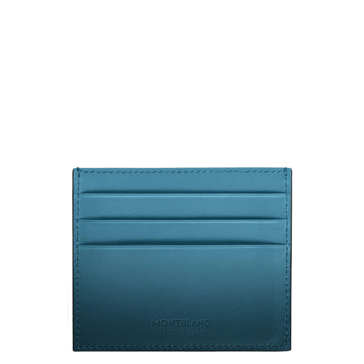 Montblanc Kartenhalter 6 Fächer Meisterstück Gradient rauchblau 199268