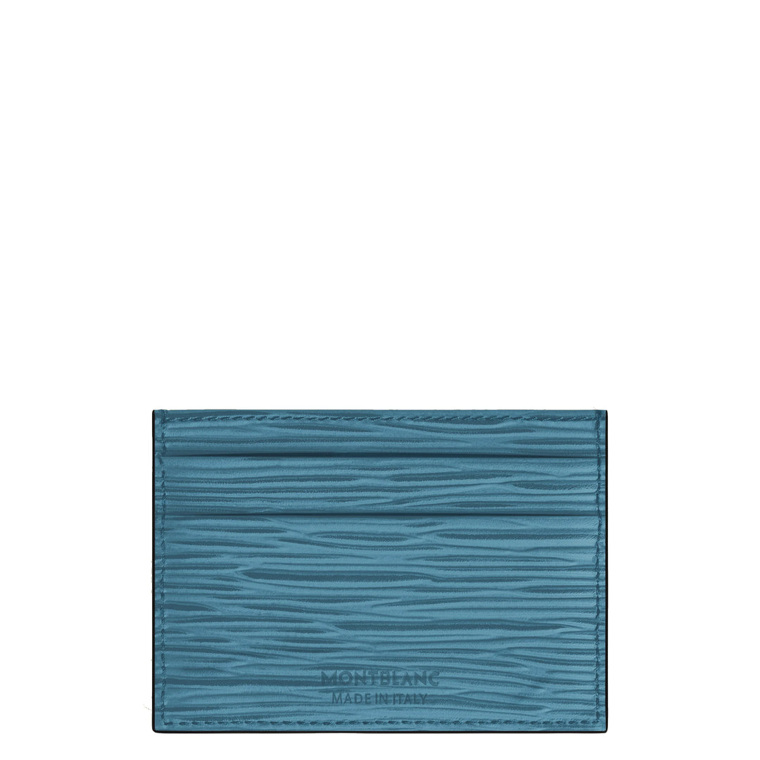 Porte-cartes Montblanc 5 compartiments 4810 Bleu Fumé 199349