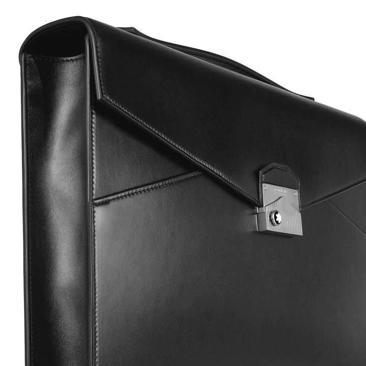 Montblanc Meisterstuck flat briefcase black 199771