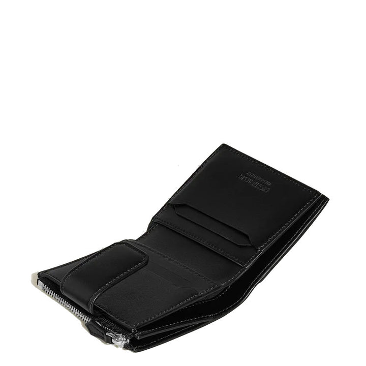 Montblanc mini portefeuille souple 6 compartiments noir 198749