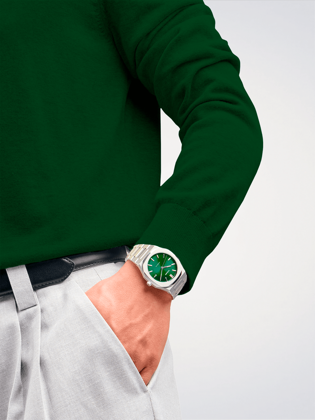 D1 Milano Vert Automatique 41,5 mm D1-ATBJ12