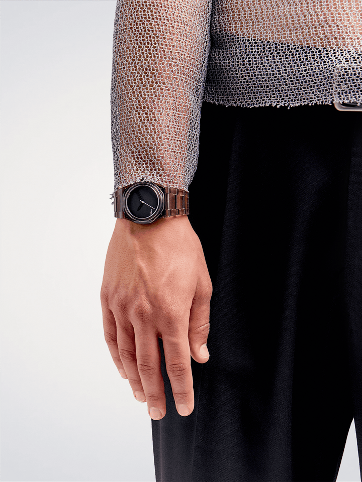 D1 Milano Exp_Nylon Noir 39 mm D1-NYBJ02