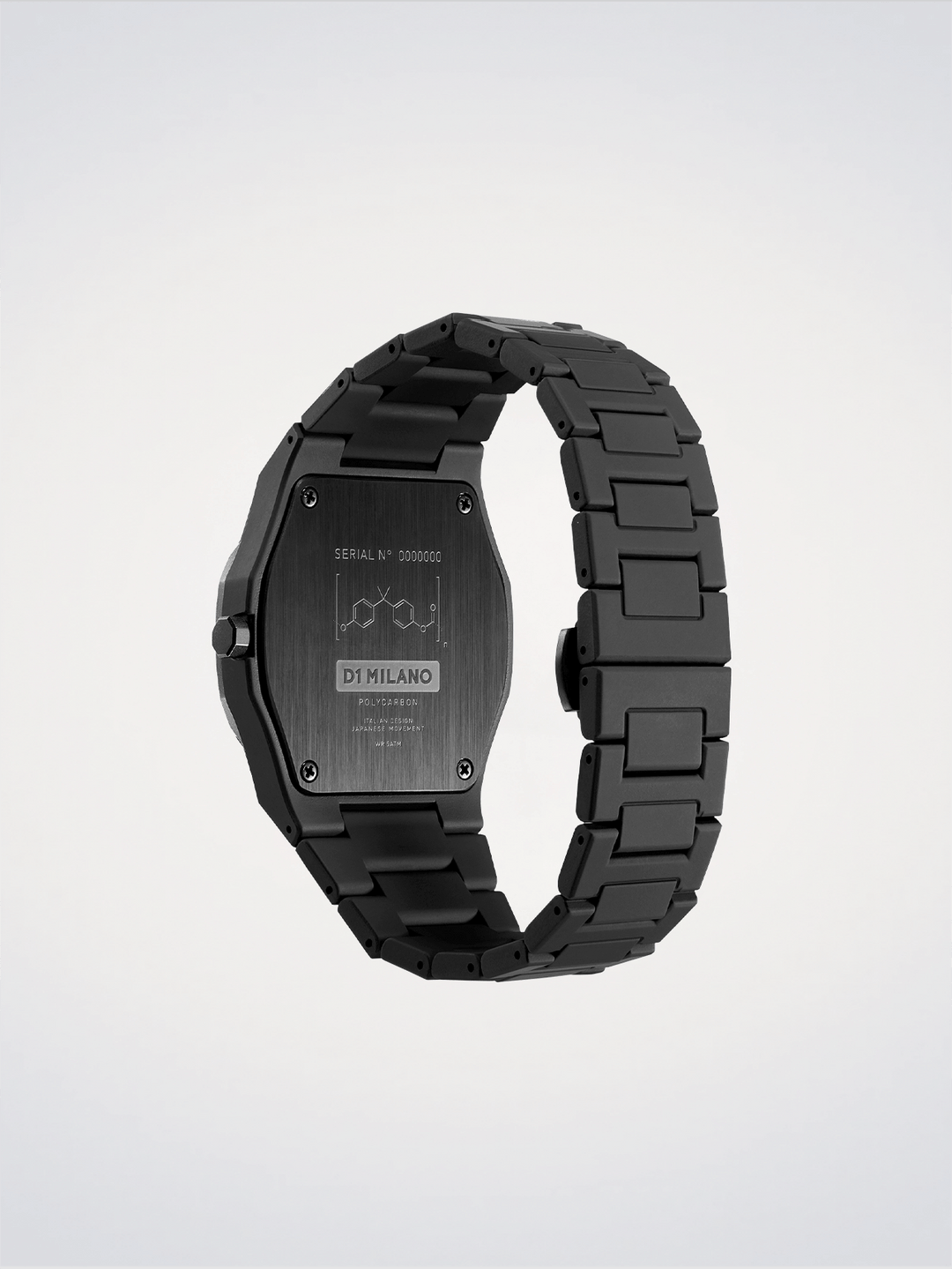 D1 Milano Spacegrijs polycarbon 40,5 mm D1-PCBJ13