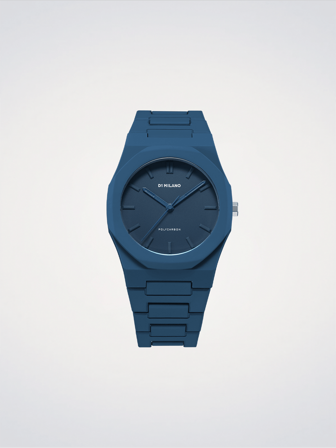 D1 Milano Marineblaues Polykarbon 40,5 mm D1-PCBJ21