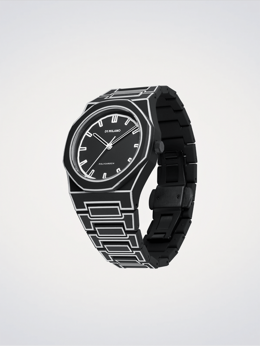 D1 Milano Zwart Schets Polycarbon 40,5 mm D1-PCBJ33