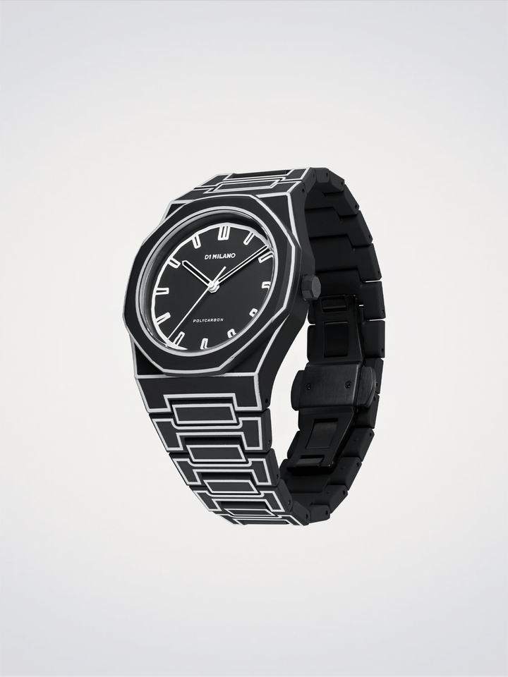D1 Milano Zwart Schets Polycarbon 40,5 mm D1-PCBJ33