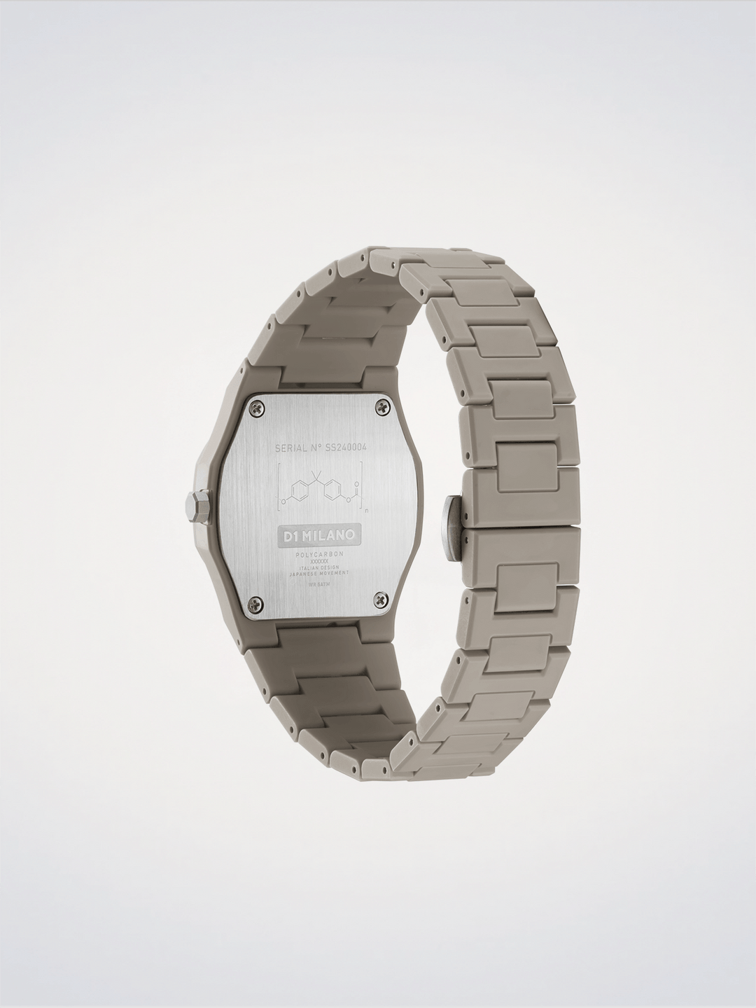 D1 Milano Écru Polycarbone 37 mm D1-PCBU06