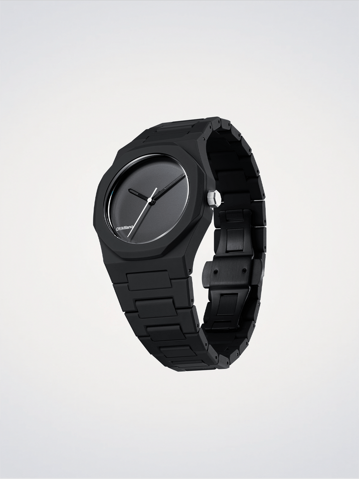 Montre D1 Milano Noir_01 Polycarbone 37 mm D1-PCBU07