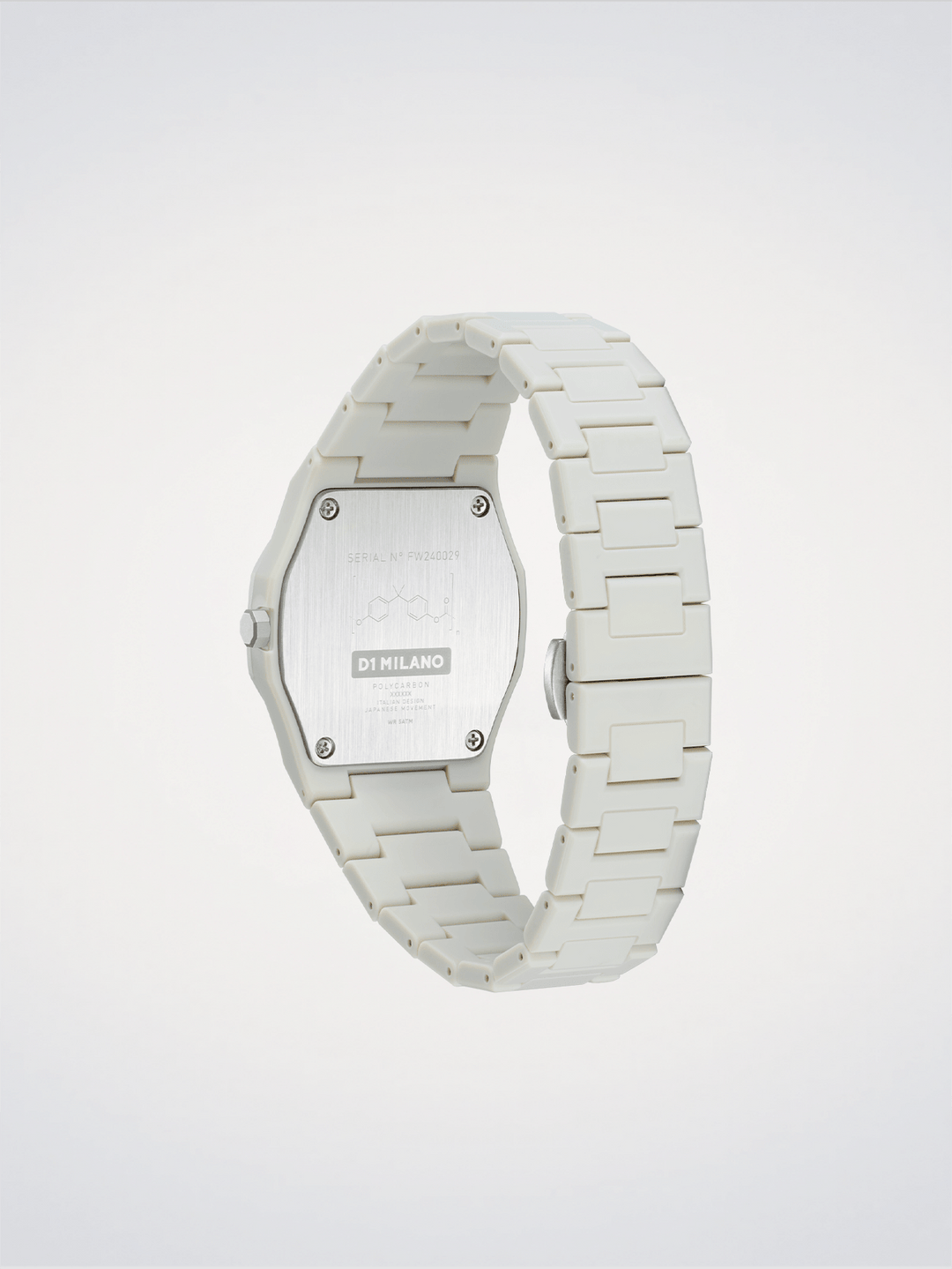 Montre D1 Milano Gris_01 Polycarbone 37 mm D1-PCBU08