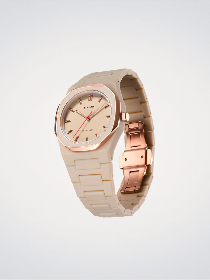 D1 Milano Akebia Mesh Polycarbon Watch 37mm D1-PCBU15