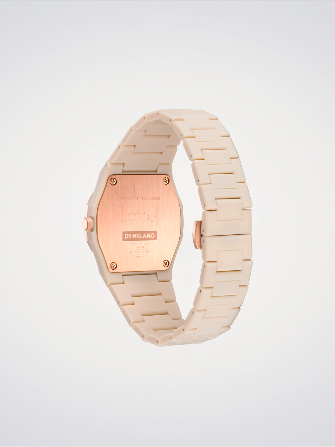 D1 Milano Akebia Mesh Polycarbon Watch 37mm D1-PCBU15