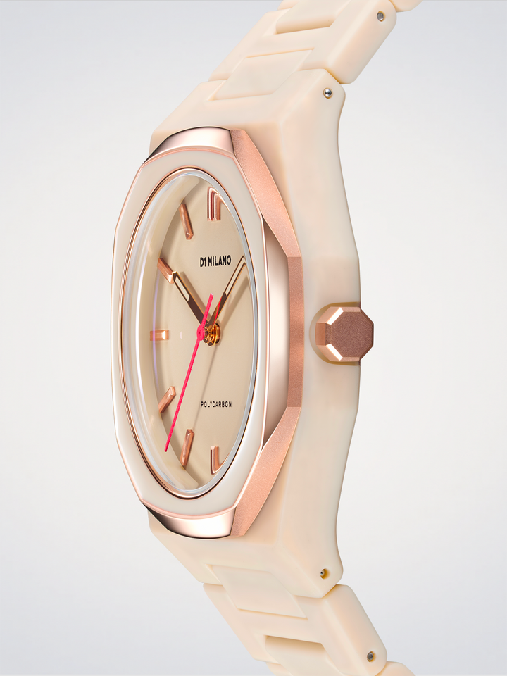 D1 Milano Akebia Mesh Polycarbon Watch 37mm D1-PCBU15