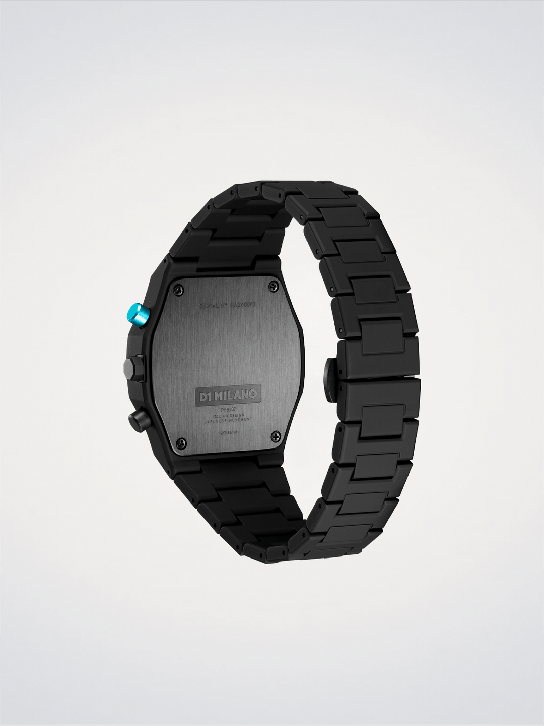 D1 Milano Anthrazitschwarz Polychrono 40,5 mm D1-PHBJ07