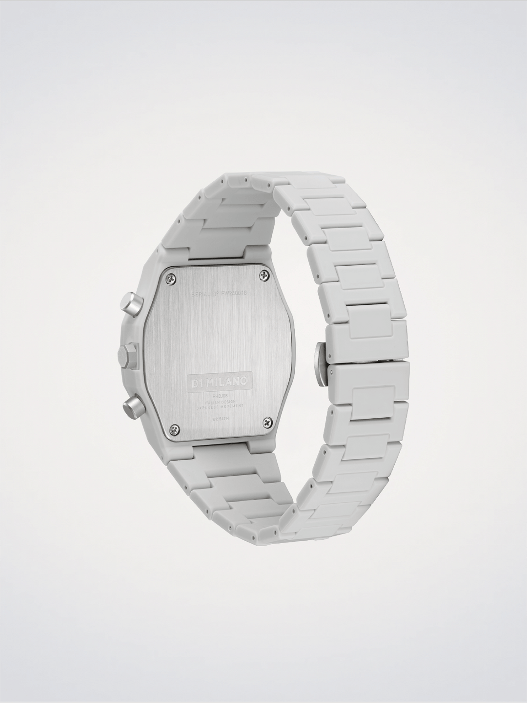 D1 Milano Fossielgrijs Polychrono 40,5 mm D1-PHBJ08