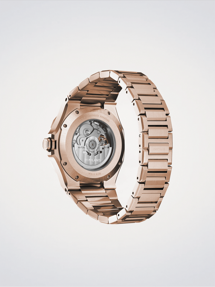 D1 Milano Squelette en or rose 41,5 mm D1-SKBJ12