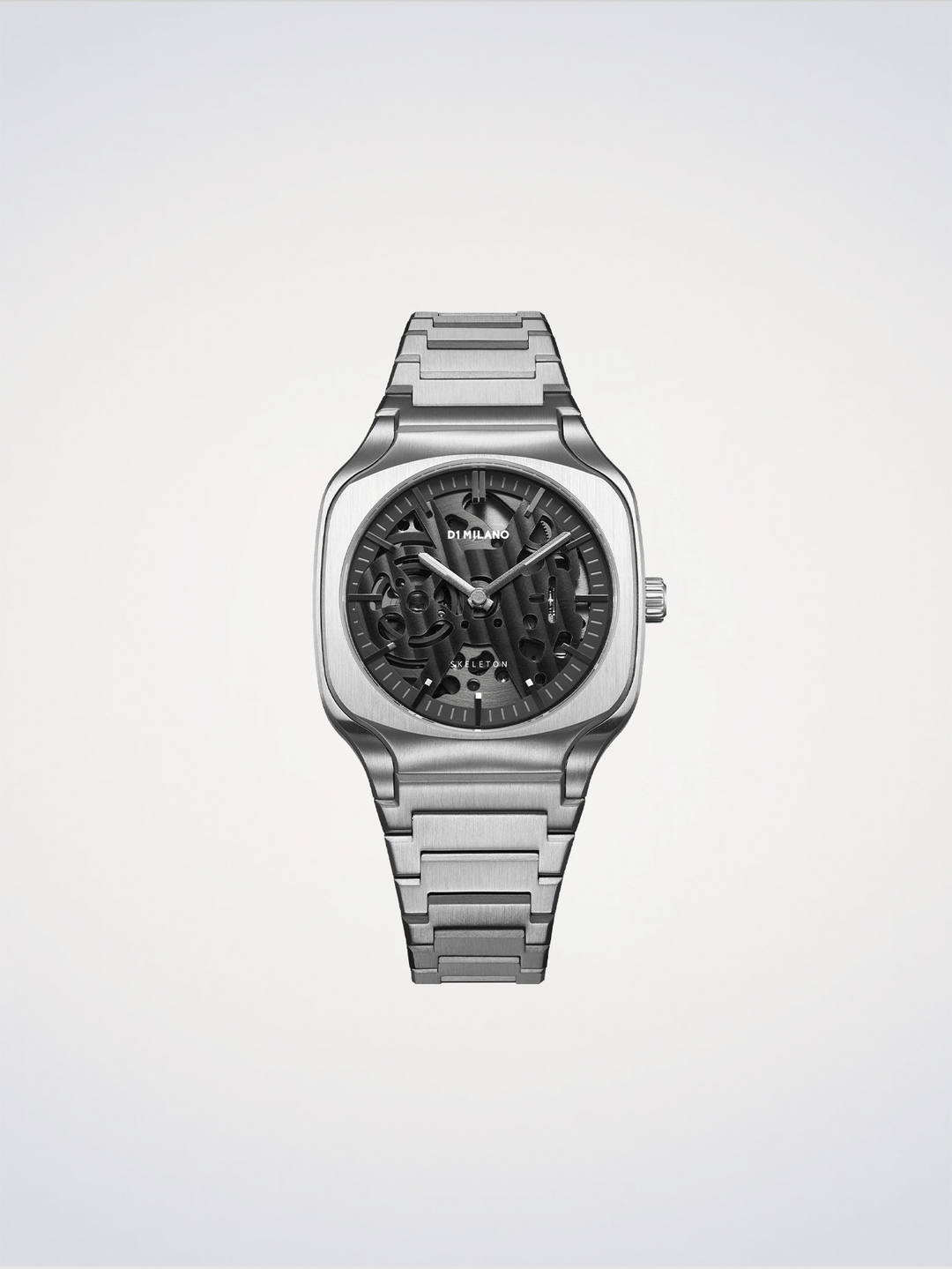 D1 Milano Gray Depth Square Skeleton 37 mm D1-SLBJ01