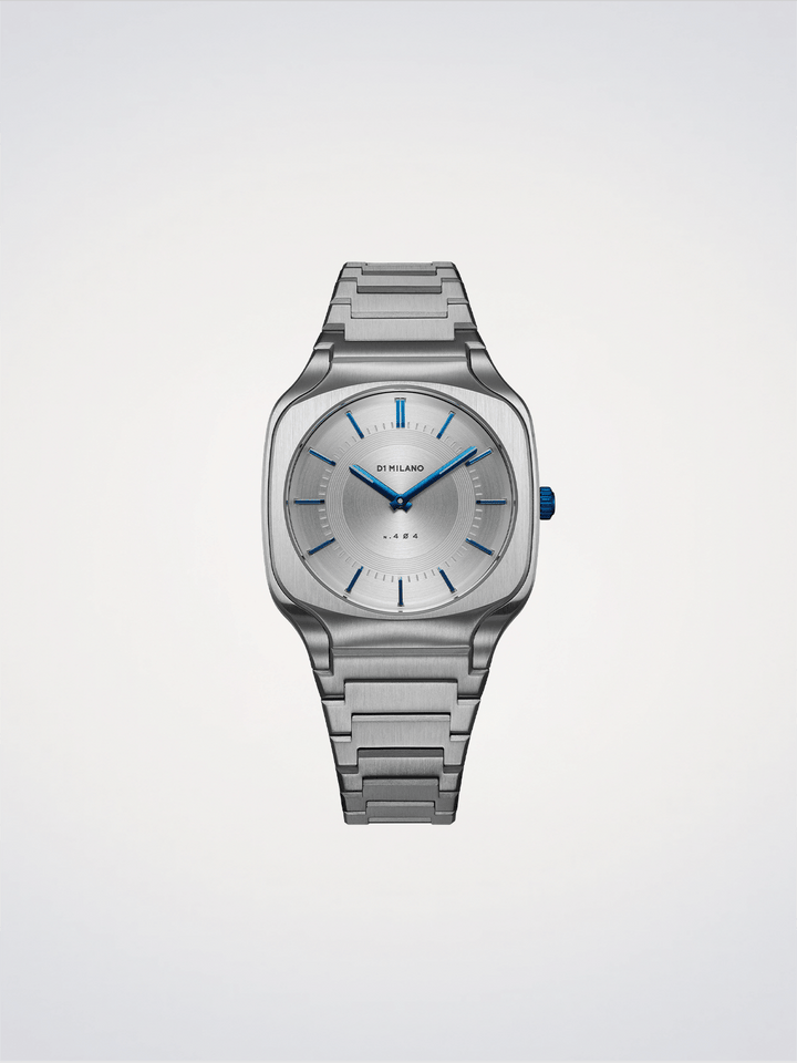 D1 Milano Argent Carré 37 mm D1-SQBJ01