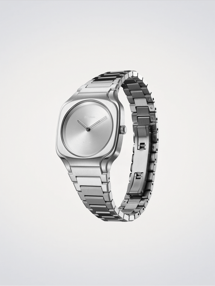 D1 Milano grijze vierkante schijf 32 mm D1-SQBL01