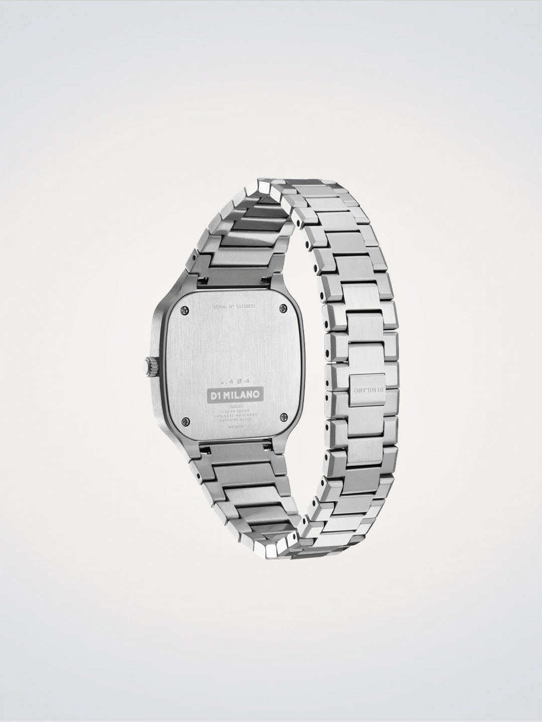 D1 Milano grijze vierkante schijf 32 mm D1-SQBL01
