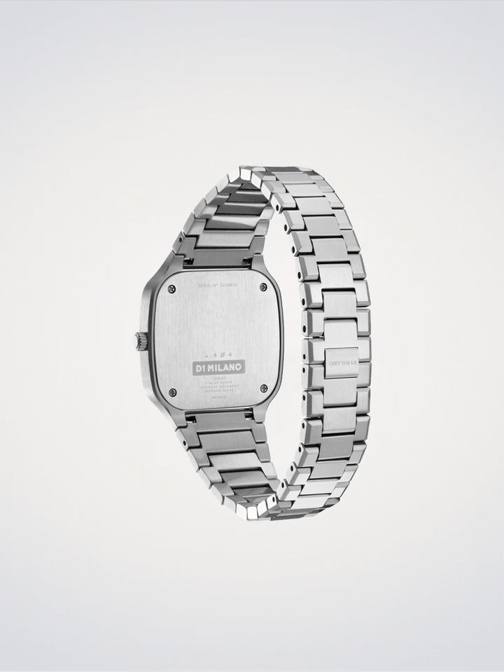 D1 Milano grijze vierkante schijf 32 mm D1-SQBL01
