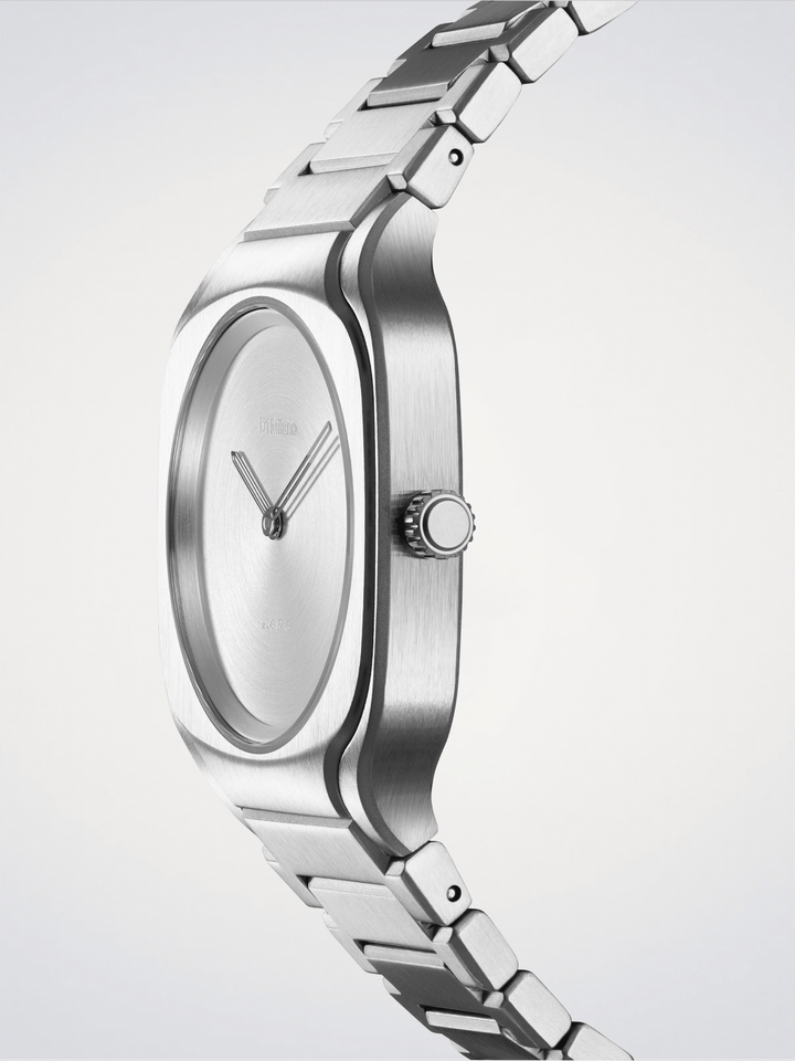 D1 Milano grijze vierkante schijf 32 mm D1-SQBL01
