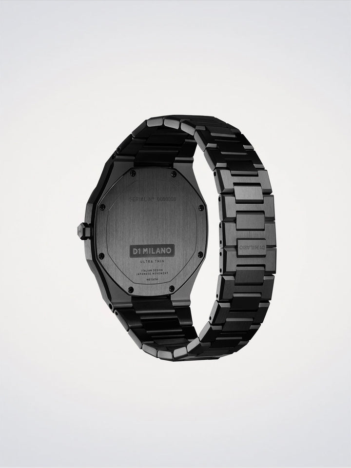 D1 Milano Zwart DLC Ultradun 40 mm D1-UTBJ31