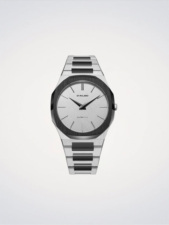 Montre ultra fine D1 Milano Ash 38 mm D1-UTBU06