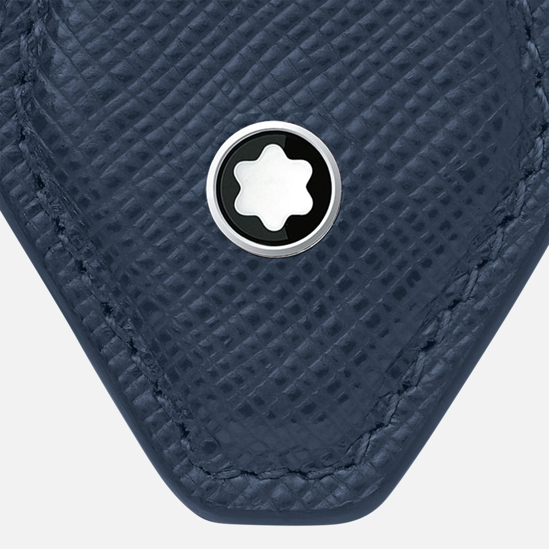 Porte-clés en forme de diamant Sartorial bleu encre Montblanc 131739