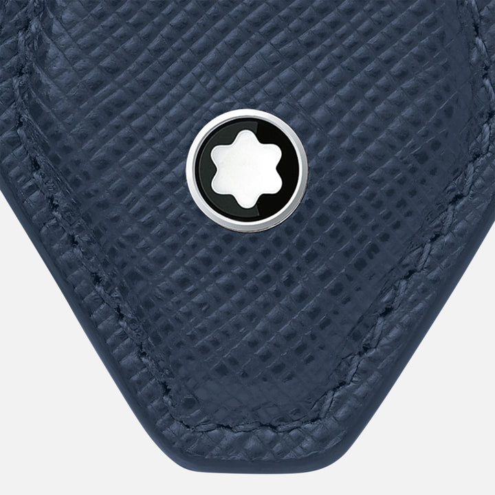 Porte-clés en forme de diamant Sartorial bleu encre Montblanc 131739
