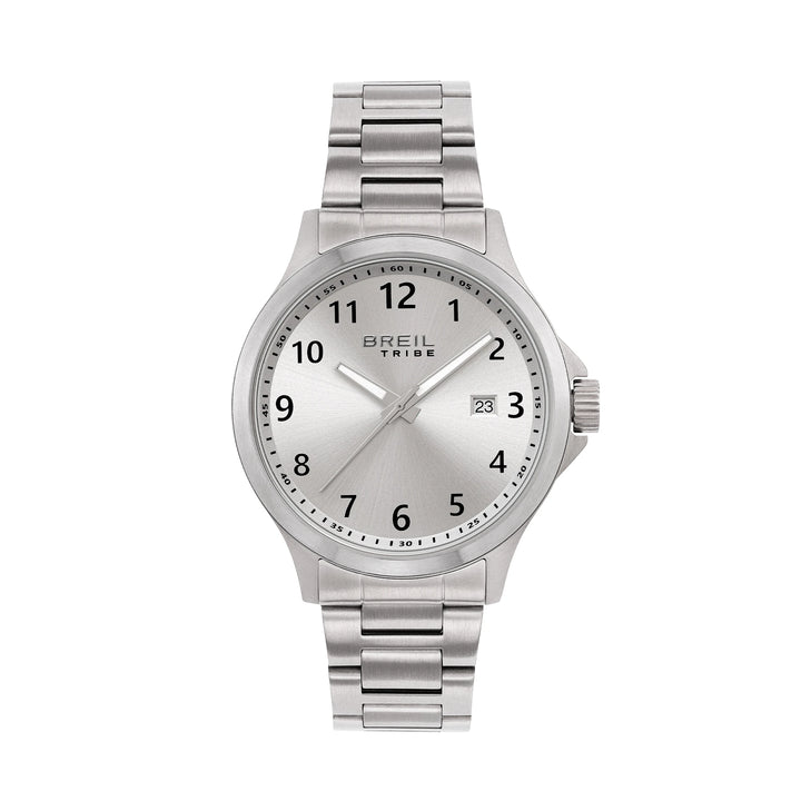 Breil Uhr Kai 41 mm Silber Quarzstahl EW0783
