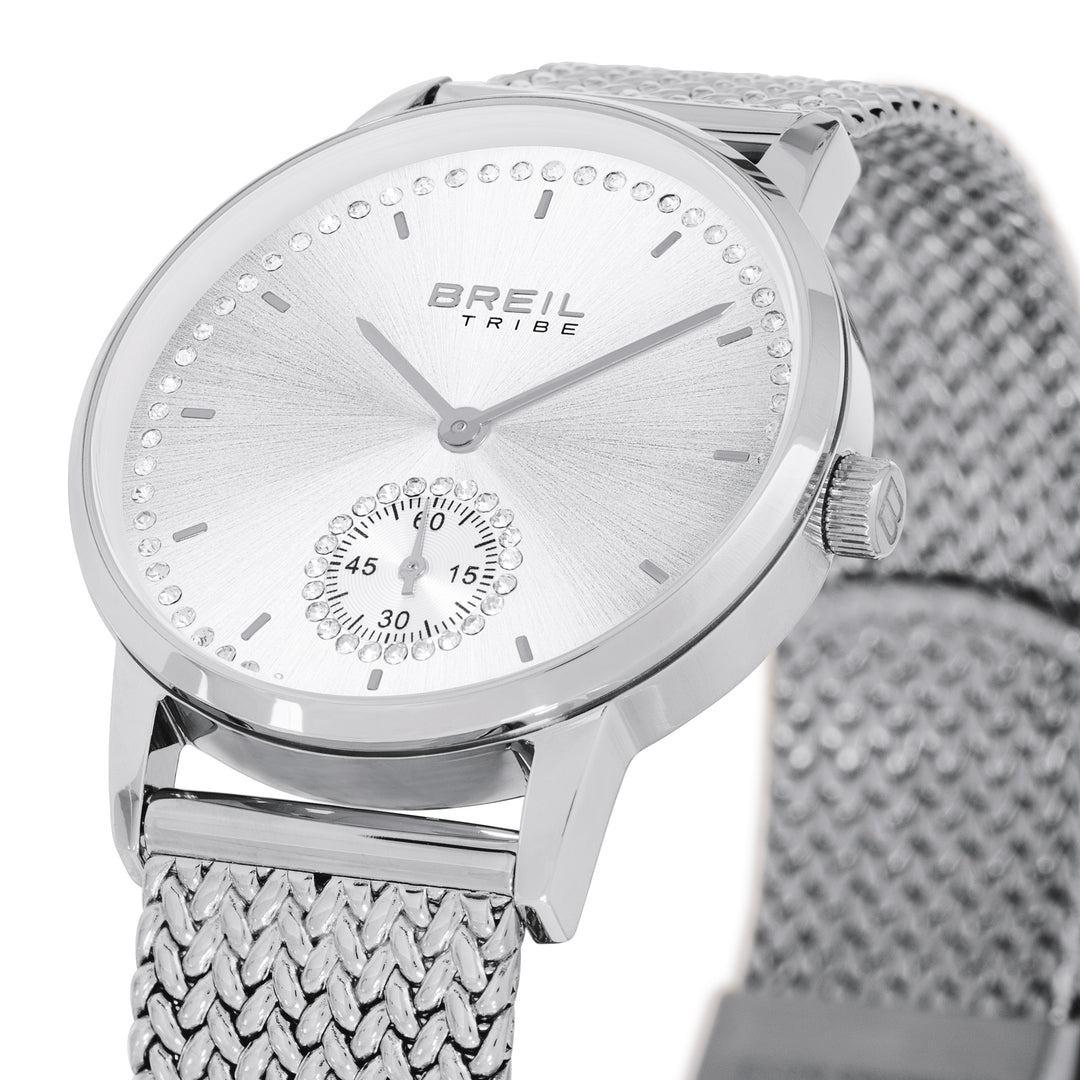 Montre Breil Drop 32mm acier quartz argenté EW0801