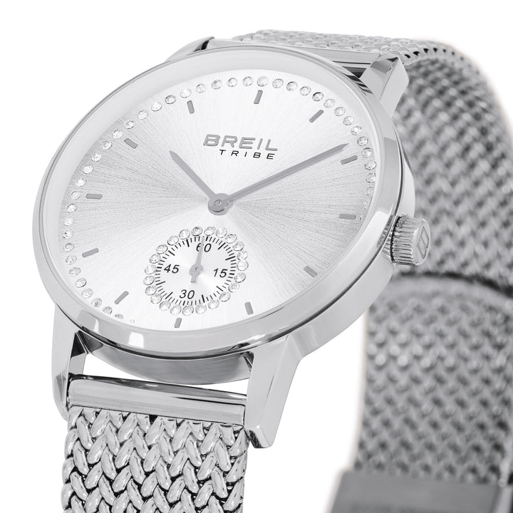 Montre Breil Drop 32mm acier quartz argenté EW0801