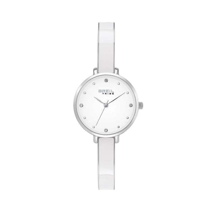 Montre Breil Sorbet Time 30 mm acier quartz blanc EW0826