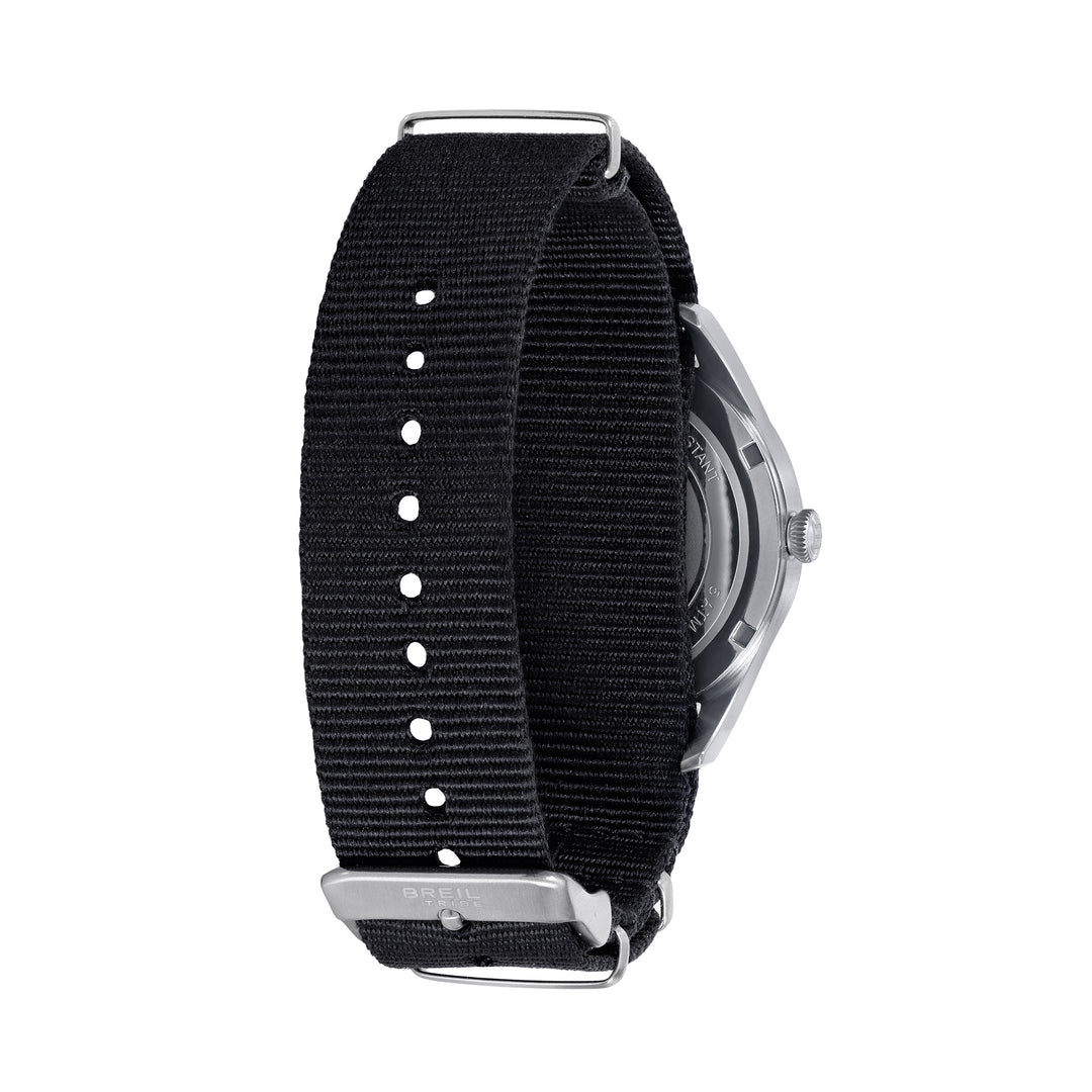 Montre Breil Recon 39mm acier quartz noir EW0841
