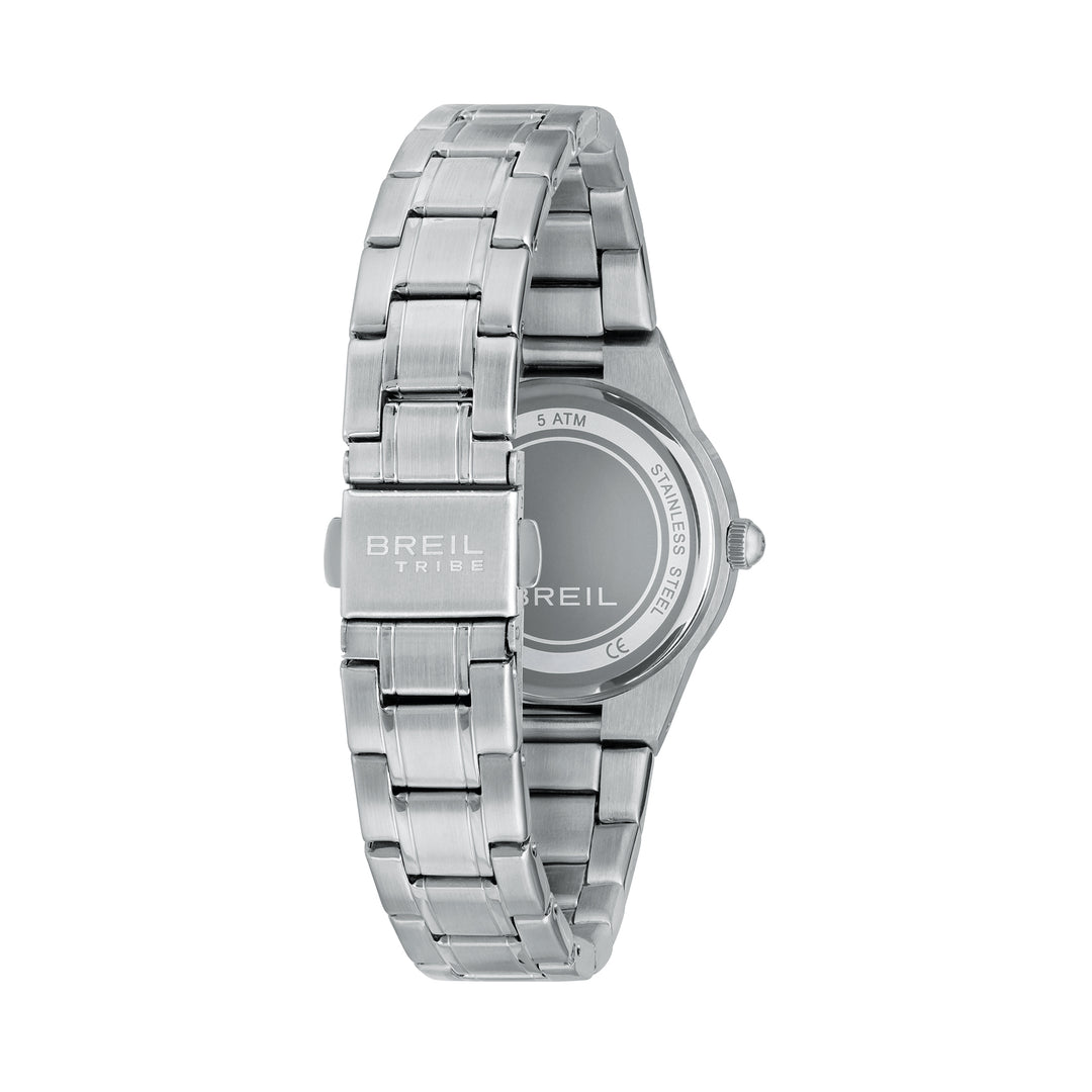 Breil horloge Fiji 30mm roze quartz staal EW0853