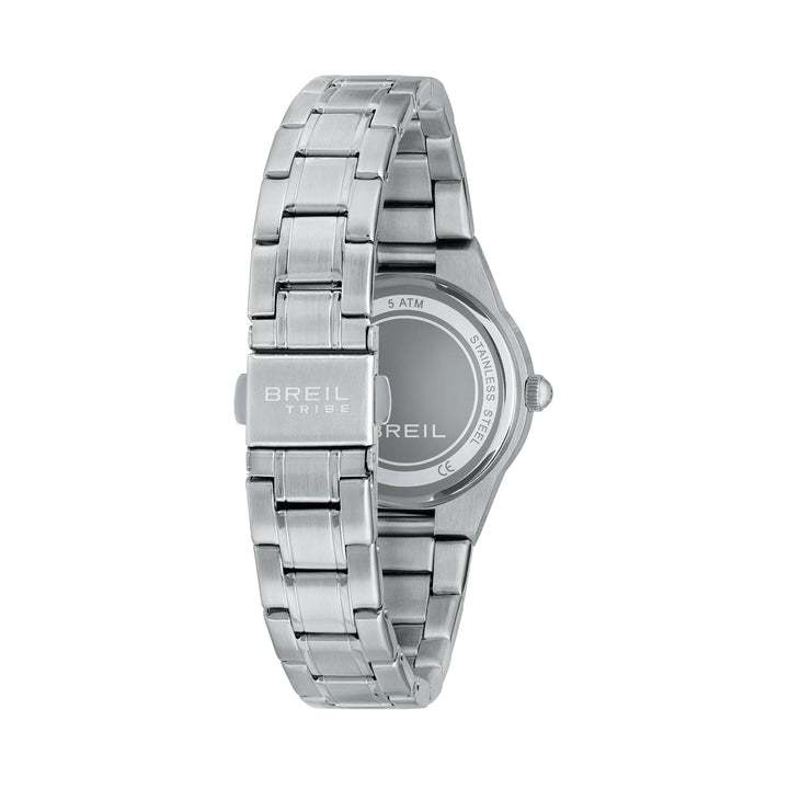 Breil horloge Fiji 30mm roze quartz staal EW0853