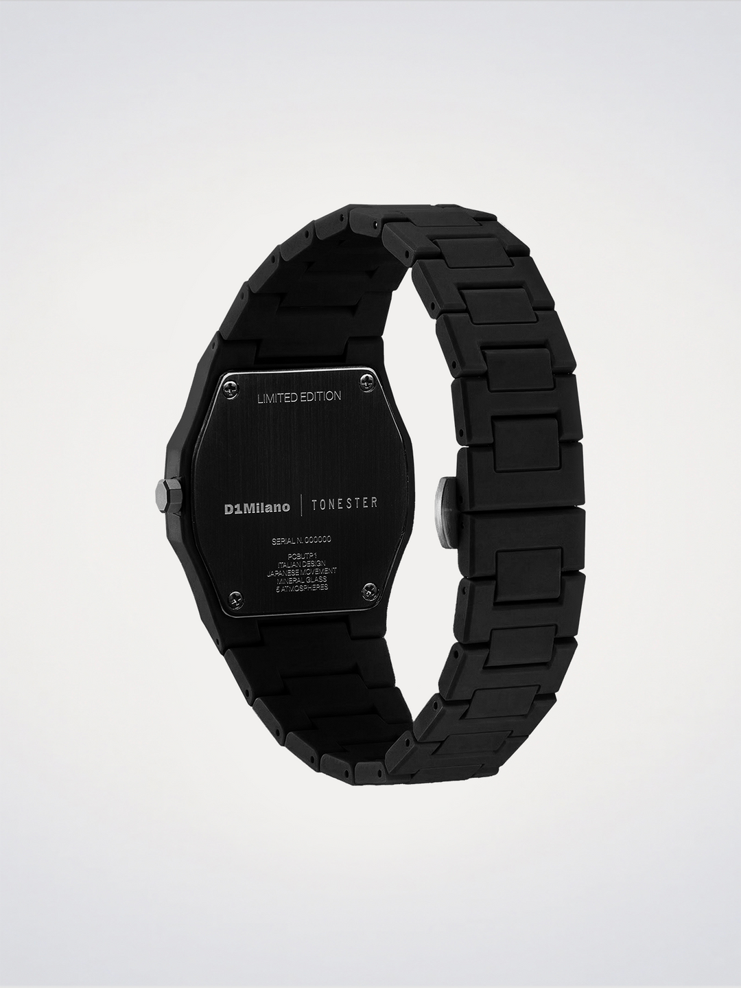 D1 Milano D1 x Tonester: Evening Galore Limited Edition horloge 40,5 mm D1-PCBUTP1